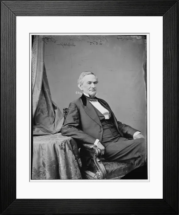 Framed Print : John Smith Phelps of Missouri, between 1860 and 1875. Creator: Unknown Framed Print : John Smith Phelps of Missouri, between 1860 and 1875. Creator: Unknown