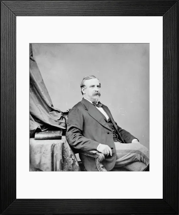 Framed Print : Francis Edwin Shober of North Carolina, between 1860 and 1875. Creator: Unknown Framed Print : Francis Edwin Shober of North Carolina, between 1860 and 1875. Creator: Unknown