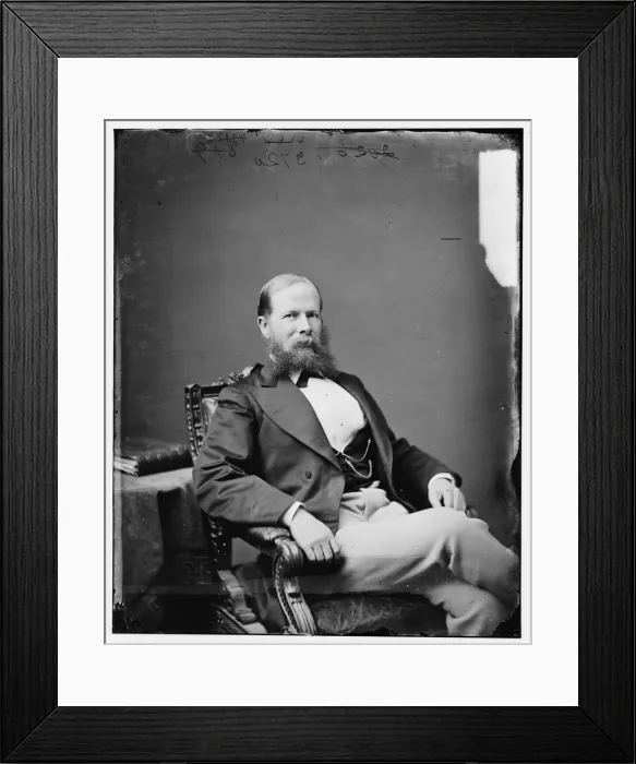 Framed Print : John Allen Campbell, between 1860 and 1875. Creator: Unknown Framed Print : John Allen Campbell, between 1860 and 1875. Creator: Unknown