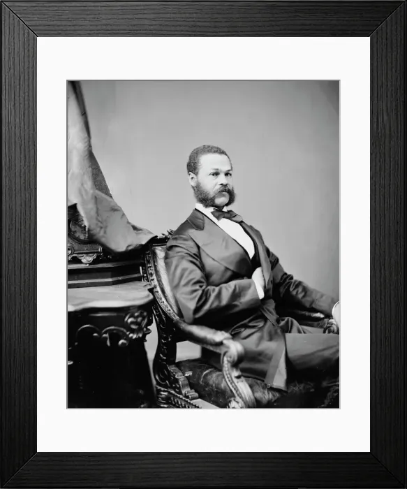 Framed Print : Jefferson Franklin Long of Georgia, between 1860 and 1875. Creator: Unknown Framed Print : Jefferson Franklin Long of Georgia, between 1860 and 1875. Creator: Unknown