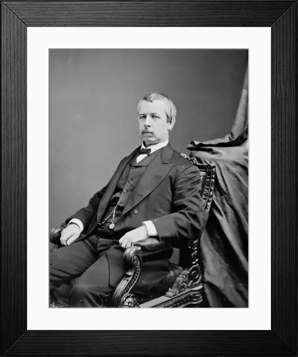Framed Print : William Evans Arthur of Kentucky, between 1860 and 1875. Creator: Unknown Framed Print : William Evans Arthur of Kentucky, between 1860 and 1875. Creator: Unknown