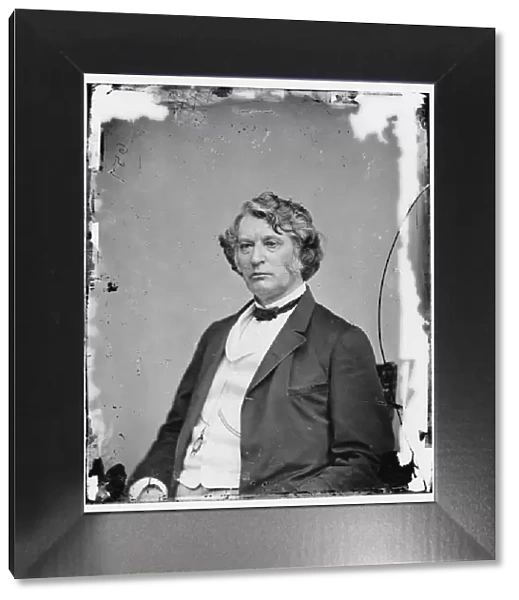 Charles Sumner of Massachusetts, between 1860 and 1875. Creator: Unknown