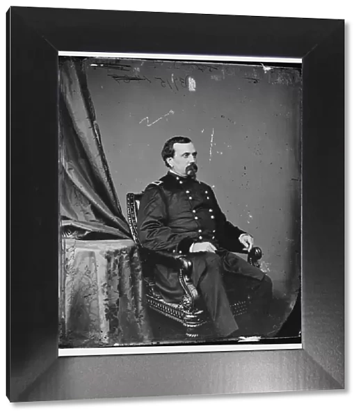 General O. E. Babcock, US Army, between 1860 and 1875. Creator: Unknown
