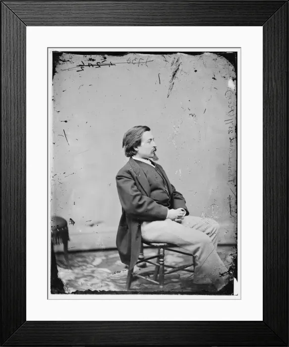 Framed Print : Thomas Nast, between 1860 and 1875. Creator: Unknown Framed Print : Thomas Nast, between 1860 and 1875. Creator: Unknown