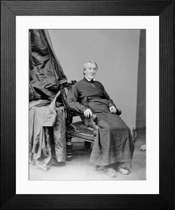 Framed Print : Rev. Father Curley, between 1860 and 1875. Creator: Unknown Framed Print : Rev. Father Curley, between 1860 and 1875. Creator: Unknown