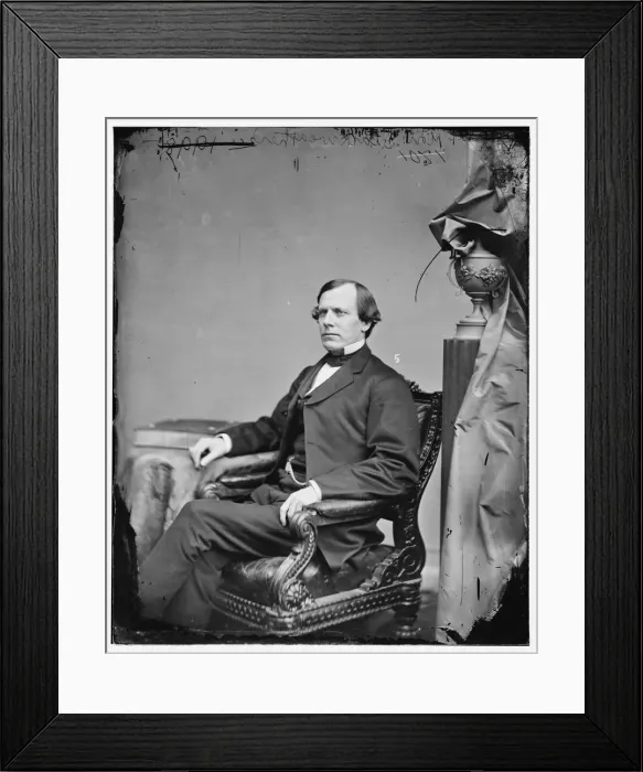 Framed Print : Henry H. Starkweather, between 1860 and 1875. Creator: Unknown Framed Print : Henry H. Starkweather, between 1860 and 1875. Creator: Unknown