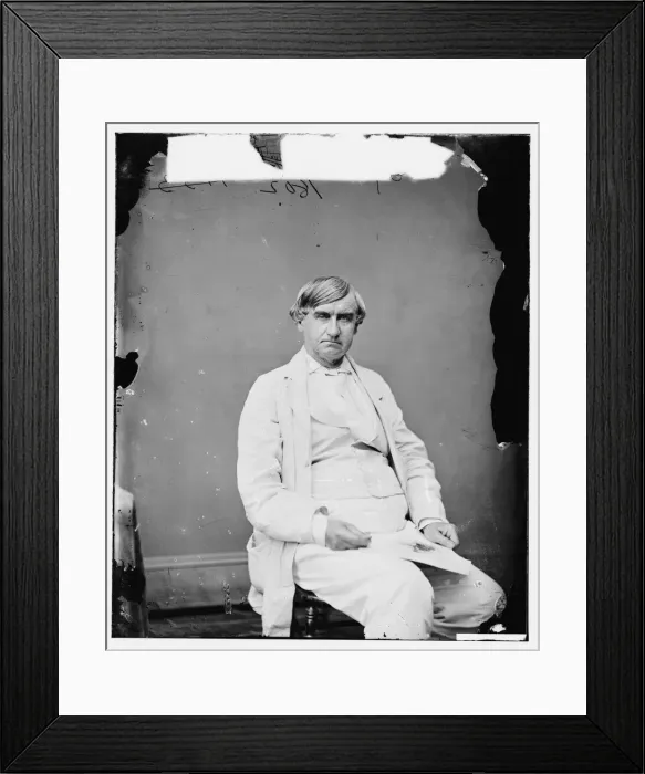 Framed Print : Judge Joseph Holt, between 1860 and 1875. Creator: Unknown Framed Print : Judge Joseph Holt, between 1860 and 1875. Creator: Unknown