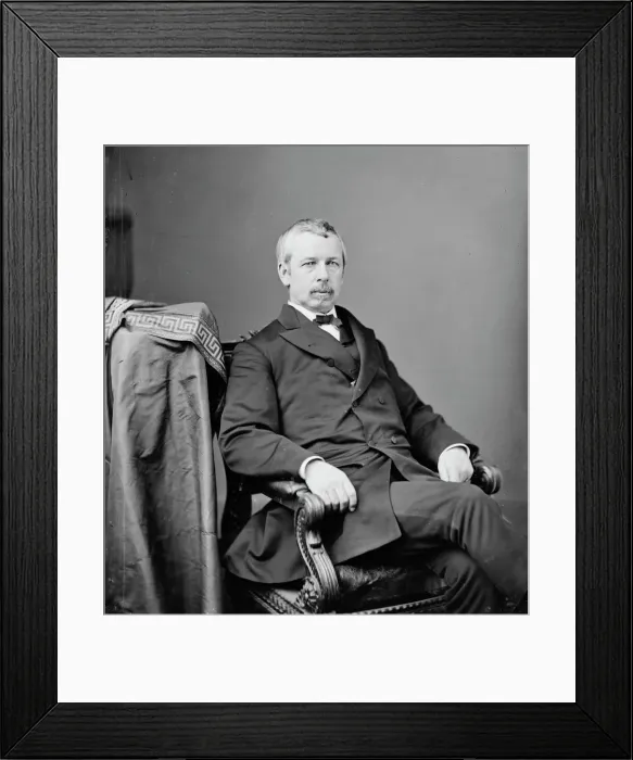 Framed Print : William Evans Arthur of Kentucky, between 1860 and 1875. Creator: Unknown Framed Print : William Evans Arthur of Kentucky, between 1860 and 1875. Creator: Unknown