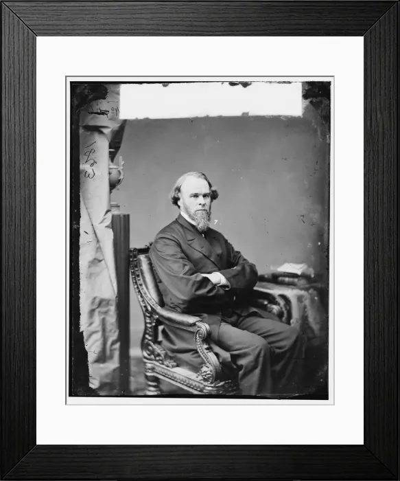 Framed Print : Fernando Cortez Beaman, between 1860 and 1875. Creator: Unknown Framed Print : Fernando Cortez Beaman, between 1860 and 1875. Creator: Unknown
