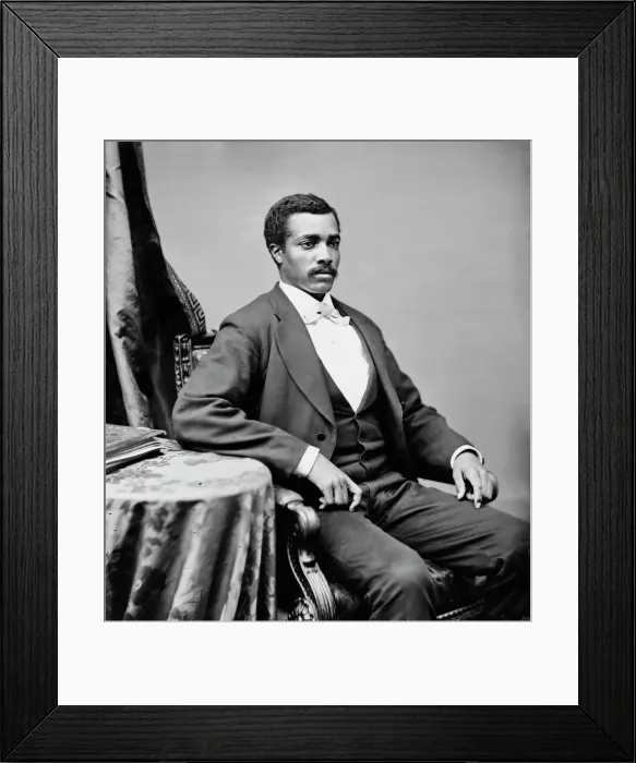 Framed Print : Josiah Thomas Walls of Florida, between 1860 and 1875. Creator: Unknown Framed Print : Josiah Thomas Walls of Florida, between 1860 and 1875. Creator: Unknown