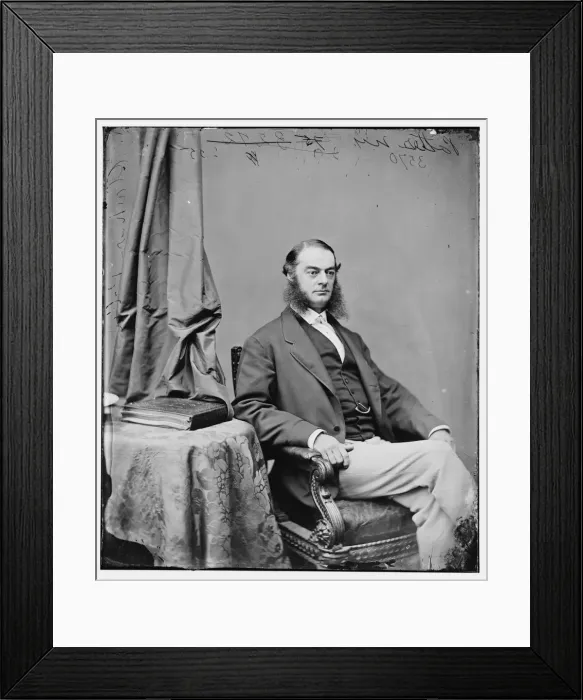 Framed Print : Clarkson Nott Potter of New York, between 1860 and 1875. Creator: Unknown Framed Print : Clarkson Nott Potter of New York, between 1860 and 1875. Creator: Unknown