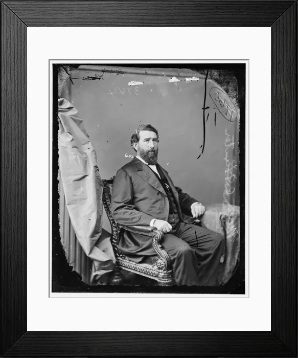 Framed Print : Morton Craig Hunter of Indiana, 1865-1880. Creator: Unknown Framed Print : Morton Craig Hunter of Indiana, 1865-1880. Creator: Unknown