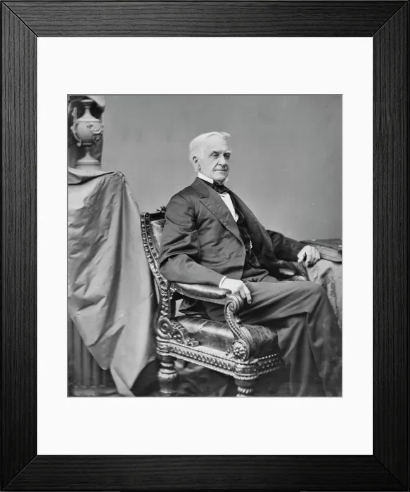 Framed Print : Phillip Francis Thomas of Maryland, between 1860 and 1875. Creator: Unknown Framed Print : Phillip Francis Thomas of Maryland, between 1860 and 1875. Creator: Unknown