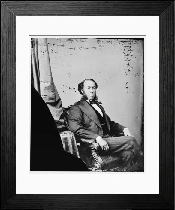 Framed Print : Joseph H. Rainey, between 1860 and 1875. Creator: Unknown Framed Print : Joseph H. Rainey, between 1860 and 1875. Creator: Unknown