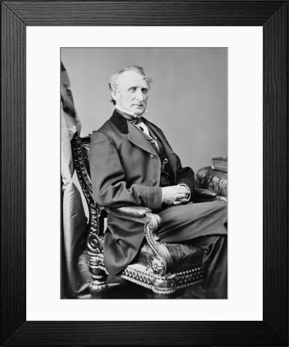 Framed Print : John A. Bingham of Ohio, between 1860 and 1875. Creator: Unknown Framed Print : John A. Bingham of Ohio, between 1860 and 1875. Creator: Unknown
