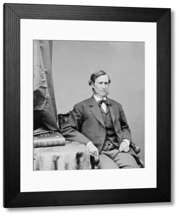 Framed Print : Thomas Francis Bayard of Illinois, between 1860 and 1875. Creator: Unknown Framed Print : Thomas Francis Bayard of Illinois, between 1860 and 1875. Creator: Unknown