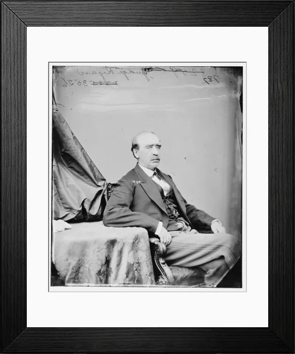 Framed Print : Judge Ryan, between 1860 and 1875. Creator: Unknown Framed Print : Judge Ryan, between 1860 and 1875. Creator: Unknown