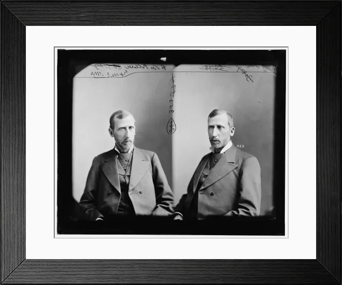 Framed Print : Henry Moses Pollard of Missouri, 1865-1880. Creator: Unknown Framed Print : Henry Moses Pollard of Missouri, 1865-1880. Creator: Unknown