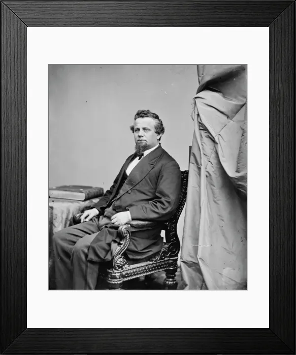 Framed Print : Van Alman?, between 1860 and 1875. Creator: Unknown Framed Print : Van Alman?, between 1860 and 1875. Creator: Unknown