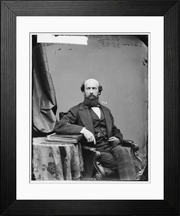Framed Print : General Weightman, US Army. ?, between 1860 and 1875. Creator: Unknown Framed Print : General Weightman, US Army. ?, between 1860 and 1875. Creator: Unknown