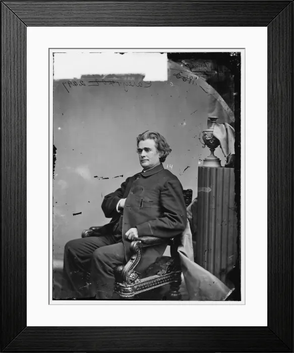 Framed Print : Carey, between 1860 and 1875. Creator: Unknown Framed Print : Carey, between 1860 and 1875. Creator: Unknown