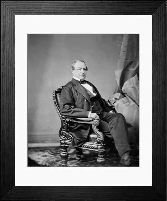 Framed Print : Van Crump, between 1860 and 1875. Creator: Unknown Framed Print : Van Crump, between 1860 and 1875. Creator: Unknown