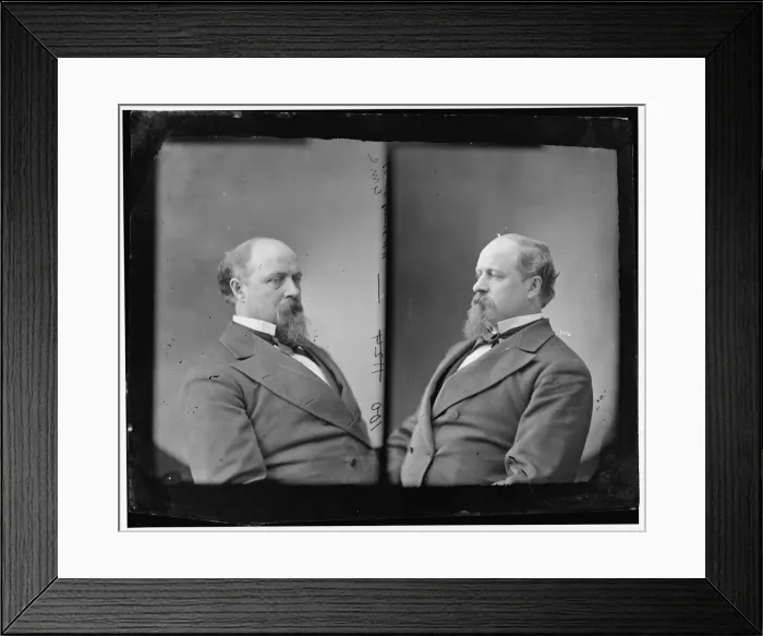 Framed Print : Hugh Franklin Finley of Kentucky, between 1865 and 1880. Creator: Unknown Framed Print : Hugh Franklin Finley of Kentucky, between 1865 and 1880. Creator: Unknown