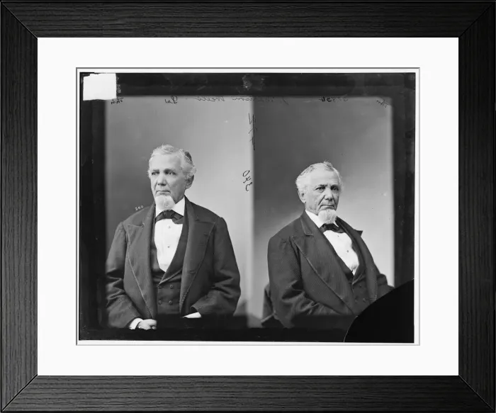 Framed Print : J. Madison Wells of Louisiana, 1865-1880. Creator: Unknown Framed Print : J. Madison Wells of Louisiana, 1865-1880. Creator: Unknown