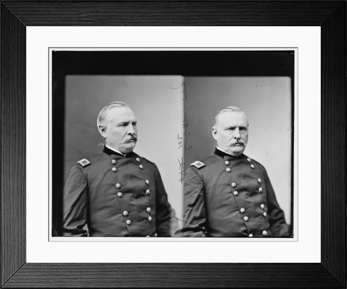 Framed Print : General R. C. Drum, US Army, between 1865 and 1880. Creator: Unknown Framed Print : General R. C. Drum, US Army, between 1865 and 1880. Creator: Unknown