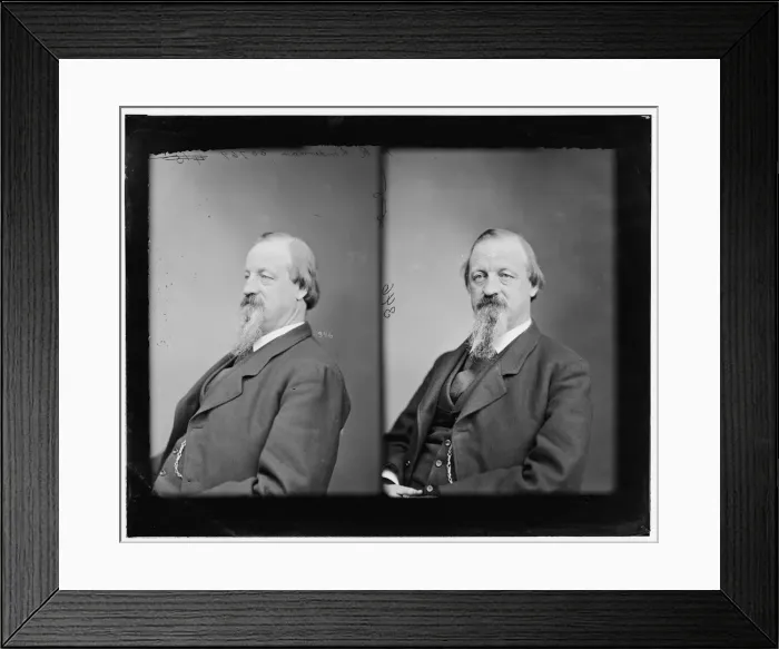 Framed Print : H. R. Linderman, 1865-1880. Creator: Unknown Framed Print : H. R. Linderman, 1865-1880. Creator: Unknown