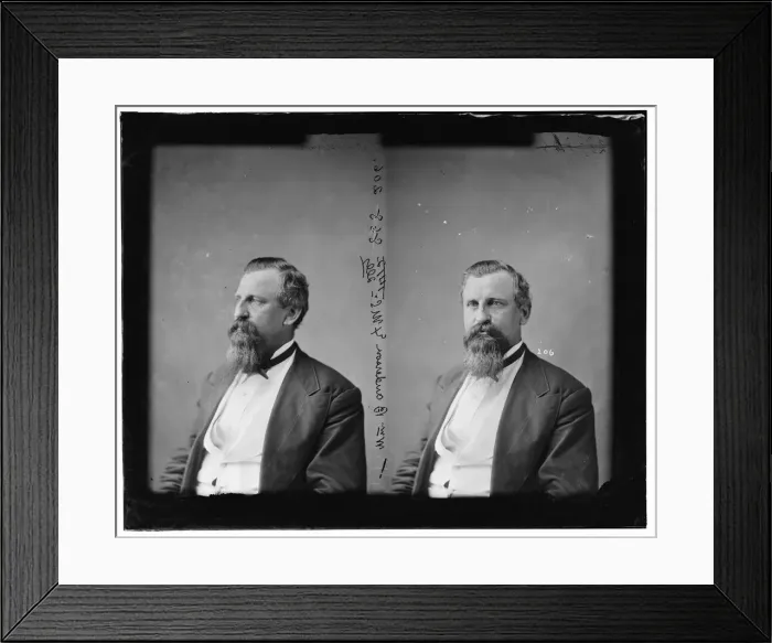 Framed Print : William B. Anderson of Illinois, between 1865 and 1880. Creator: Unknown Framed Print : William B. Anderson of Illinois, between 1865 and 1880. Creator: Unknown