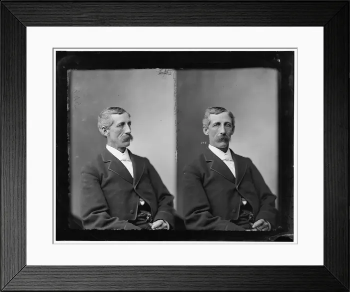 Framed Print : John R. McPherson of New Jersey, 1865-1880. Creator: Unknown Framed Print : John R. McPherson of New Jersey, 1865-1880. Creator: Unknown