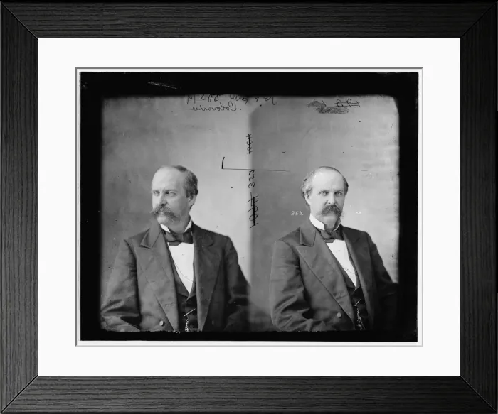Framed Print : Nathaniel P. Hill of Colorado, 1865-1880. Creator: Unknown Framed Print : Nathaniel P. Hill of Colorado, 1865-1880. Creator: Unknown