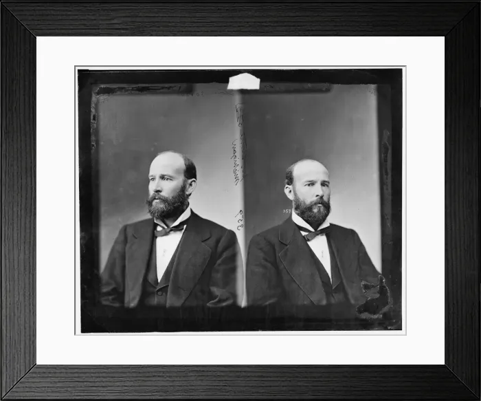 Framed Print : John Wesley Stone of Michigan, 1865-1880. Creator: Unknown Framed Print : John Wesley Stone of Michigan, 1865-1880. Creator: Unknown