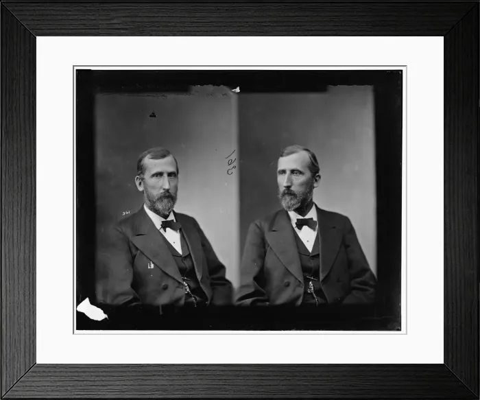 Framed Print : Henry Moses Pollard of Missouri, 1865-1880. Creator: Unknown Framed Print : Henry Moses Pollard of Missouri, 1865-1880. Creator: Unknown
