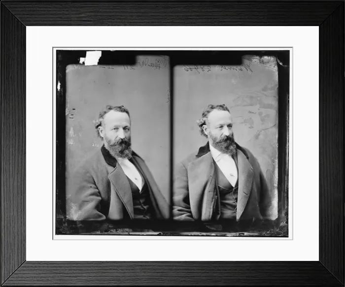 Framed Print : Charles P. Warner of Missouri?, between 1865 and 1880. Creator: Unknown Framed Print : Charles P. Warner of Missouri?, between 1865 and 1880. Creator: Unknown