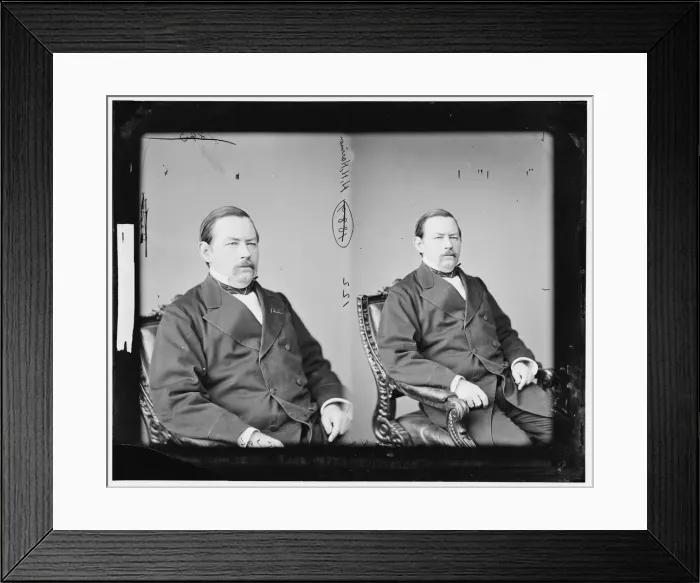 Framed Print : H. H. Harrison, between 1865 and 1880. Creator: Unknown Framed Print : H. H. Harrison, between 1865 and 1880. Creator: Unknown