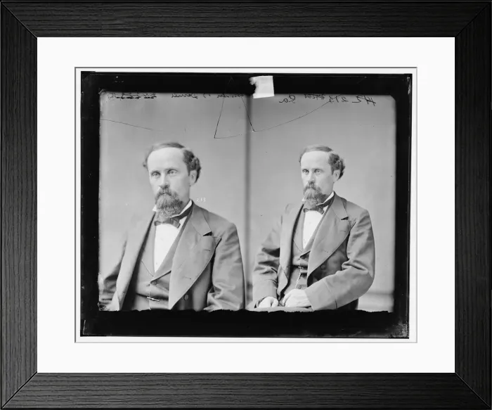 Framed Print : Chester Bidwell Darrall of Louisiana, Surgeon of 86th N. Y. Inf. between 1865 and 1880. Creator: Unknown Framed Print : Chester Bidwell Darrall of Louisiana, Surgeon of 86th N. Y. Inf. between 1865 and 1880. Creator: Unknown