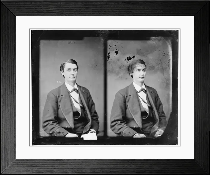 Framed Print : Samuel Dickinson Burchard of Wisconsin, between 1865 and 1880. Creator: Unknown Framed Print : Samuel Dickinson Burchard of Wisconsin, between 1865 and 1880. Creator: Unknown