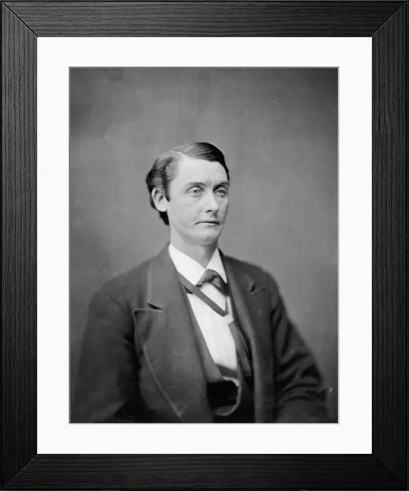 Framed Print : Samuel Dickinson Burchard of Wisconsin, between 1865 and 1880. Creator: Unknown Framed Print : Samuel Dickinson Burchard of Wisconsin, between 1865 and 1880. Creator: Unknown