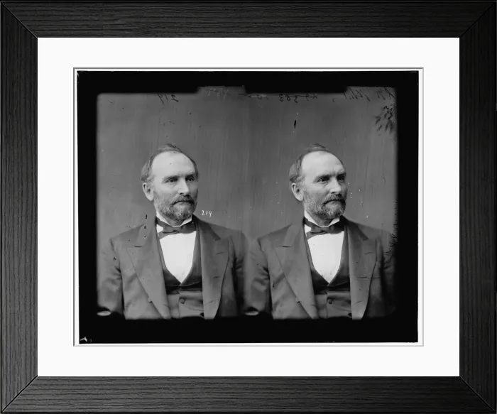 Framed Print : Richard Henry Whiting of Illinois, between 1865 and 1880. Creator: Unknown Framed Print : Richard Henry Whiting of Illinois, between 1865 and 1880. Creator: Unknown