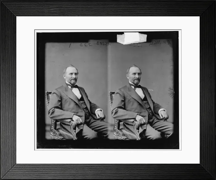 Framed Print : Richard Henry Whiting of Illinois, between 1865 and 1880. Creator: Unknown Framed Print : Richard Henry Whiting of Illinois, between 1865 and 1880. Creator: Unknown