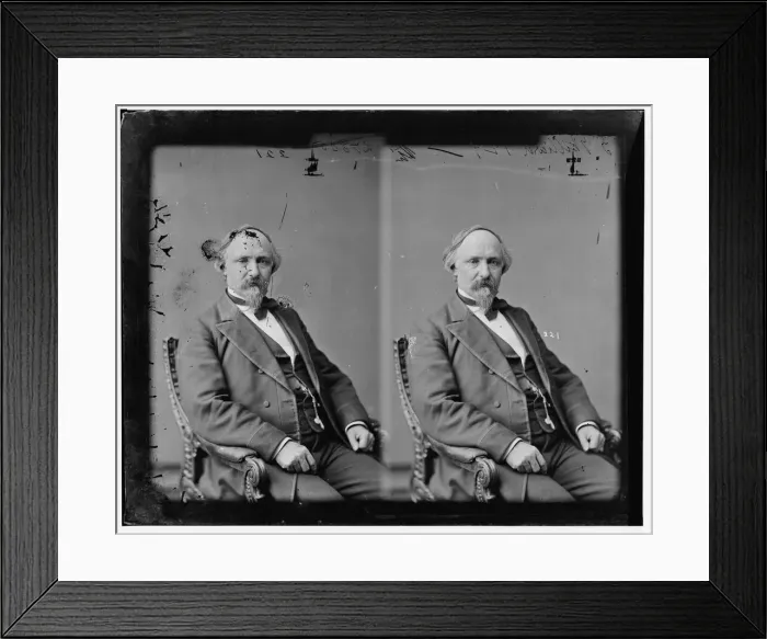 Framed Print : George Willard of Michigan, between 1865 and 1880. Creator: Unknown Framed Print : George Willard of Michigan, between 1865 and 1880. Creator: Unknown