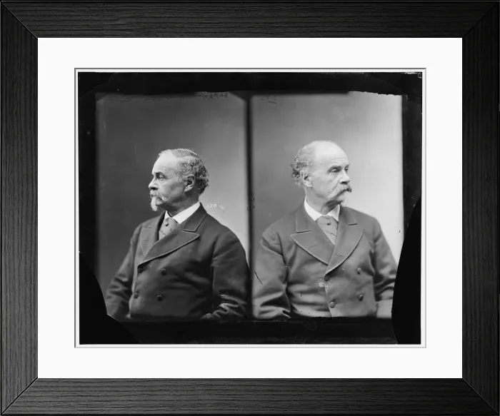 Framed Print : William Wetmore Story, 1865-1880. Creator: Unknown Framed Print : William Wetmore Story, 1865-1880. Creator: Unknown
