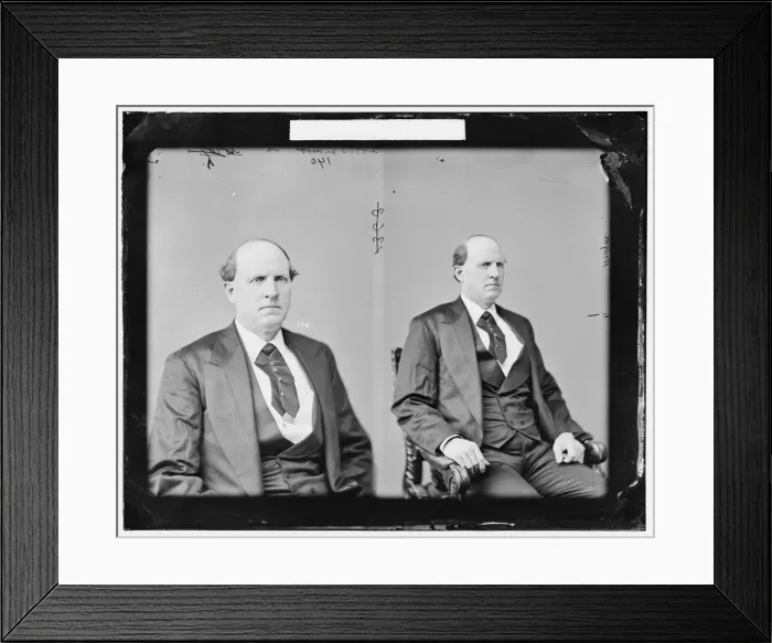 Framed Print : Asa Hodges of Arkansas, between 1865 and 1880. Creator: Unknown Framed Print : Asa Hodges of Arkansas, between 1865 and 1880. Creator: Unknown
