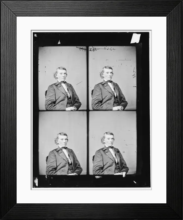 Framed Print : Alexander Hamilton Stephens of Georgia, between 1865 and 1880. Creator: Unknown Framed Print : Alexander Hamilton Stephens of Georgia, between 1865 and 1880. Creator: Unknown