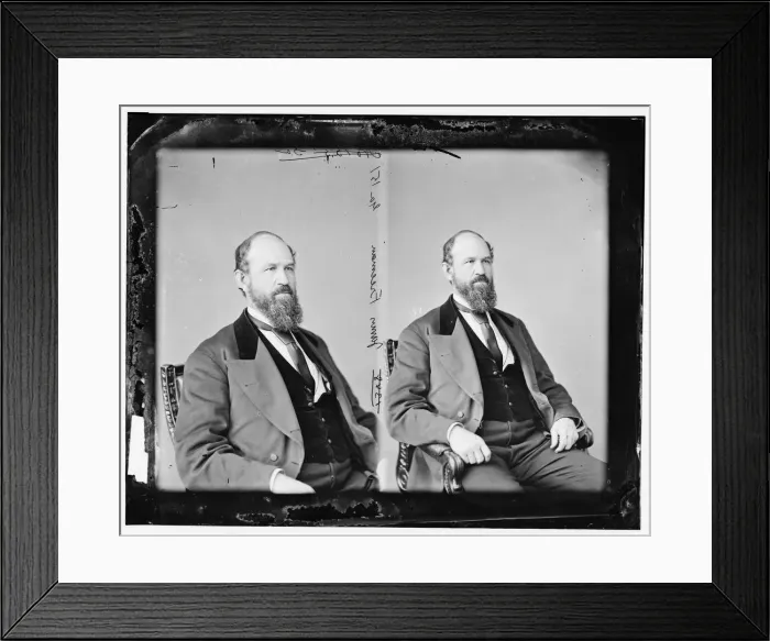 Framed Print : James Crawford Freeman of Georgia, between 1865 and 1880. Creator: Unknown Framed Print : James Crawford Freeman of Georgia, between 1865 and 1880. Creator: Unknown