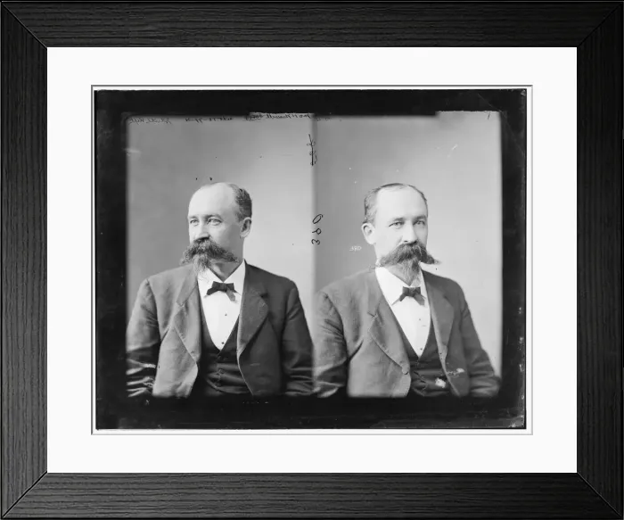 Framed Print : John H. Haswell of the State Dept. 1865-1880. Creator: Unknown Framed Print : John H. Haswell of the State Dept. 1865-1880. Creator: Unknown