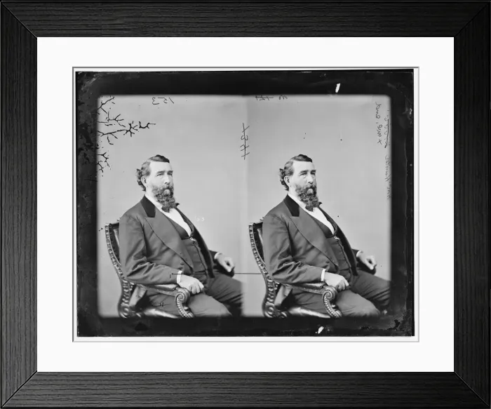 Framed Print : Morton Craig Hunter of Indiana, 1865-1880. Creator: Unknown Framed Print : Morton Craig Hunter of Indiana, 1865-1880. Creator: Unknown