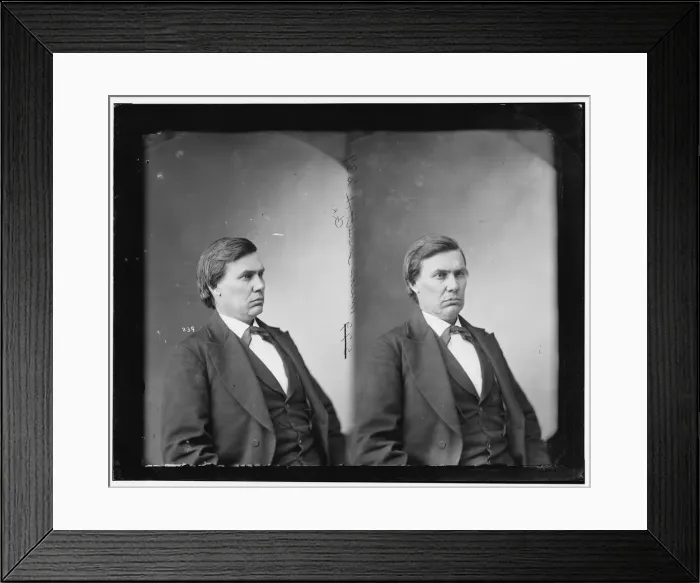 Framed Print : Milton A. Candler of Georgia, between 1865 and 1880. Creator: Unknown Framed Print : Milton A. Candler of Georgia, between 1865 and 1880. Creator: Unknown